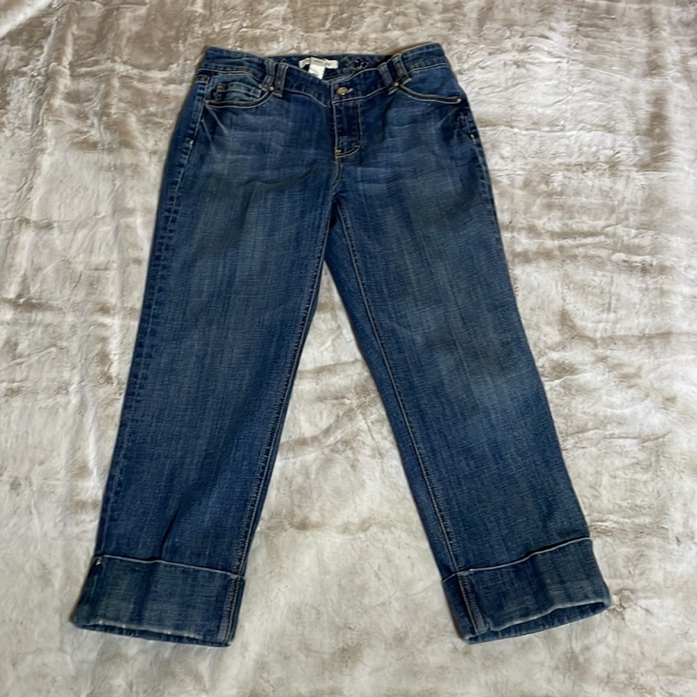White House Black Market Cropped Jeans